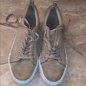 chunky/platform suede nurse sneakers